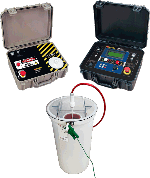 Probador de EPP hasta 70 kVcc Megabras DT70KV