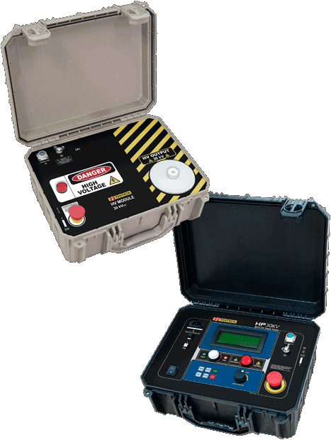 Smart Hipot DC Megabras de 30 kVcc HP30KV