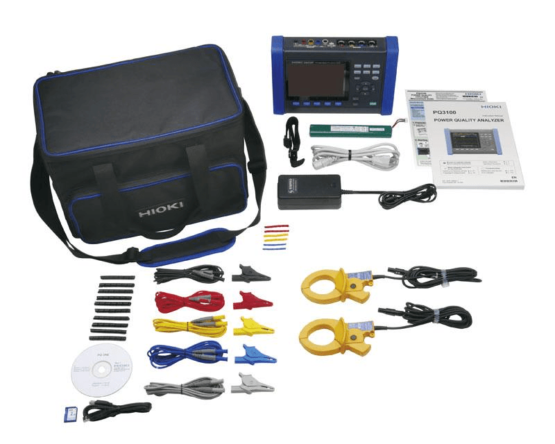 Analizador de Calidad de Energía Trifásico Clase S Hioki PQ3100-02