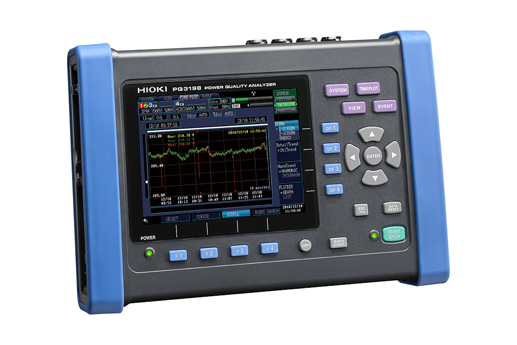 Analizador De Calidad De Energía Hioki  Con sondas de 6000A PQ3198/6000A 