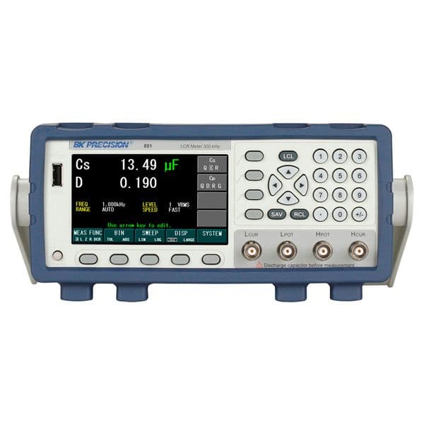 Medidor LCR De Banco De 300 kHz BK Precision BK891