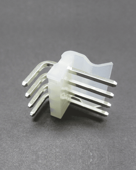 Conjunto De Conectores Molex Macho y Hembra Blanco De 4 Pines C4.156MH