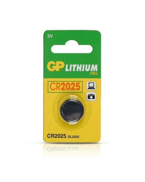 Batería De Litio Tipo Moneda 3V 150mAh De 20mm X 2.5mm CR2025