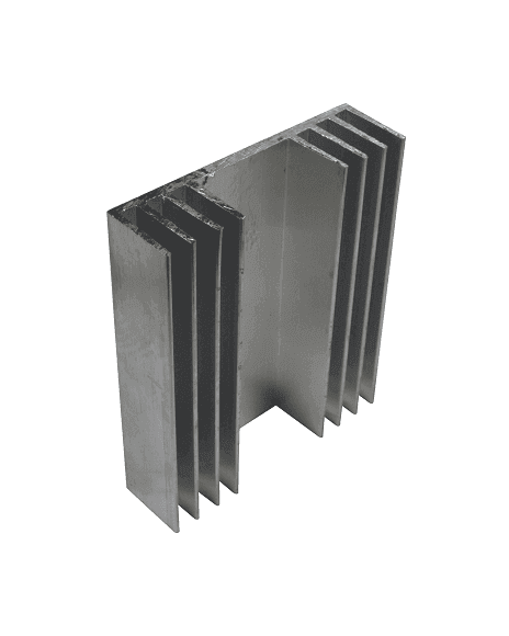 Disipador En Aluminio De 10cm DP10