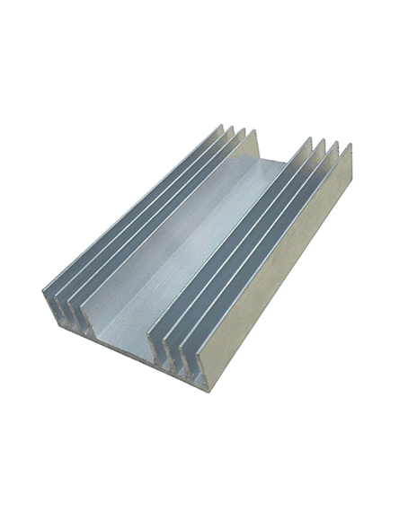 Disipador En Aluminio De 15cm DP15
