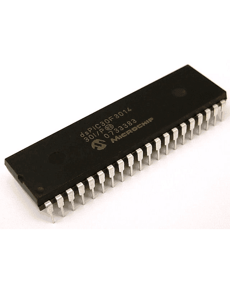 Microcontrolador  De 16 Bits Encapsulado DIP De 40 Pines Microchip F301420IP