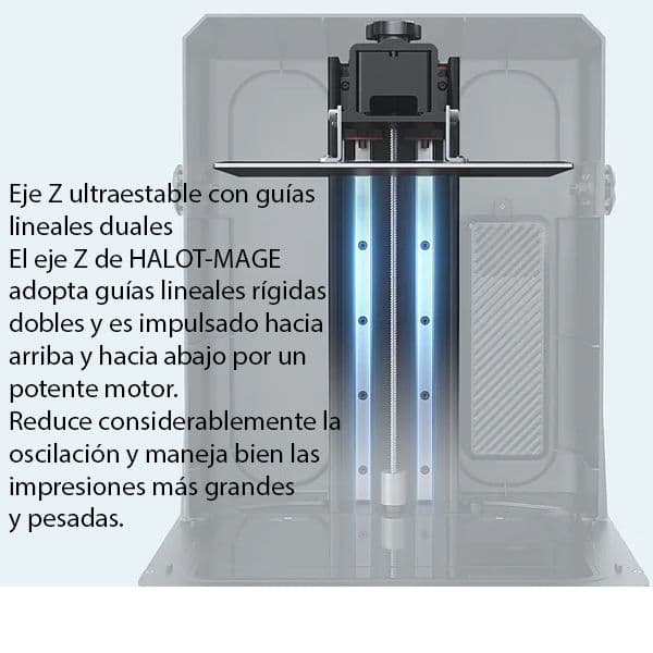 HALOT-MAGE Impresora 3D de resina 8K, con pantalla LCD 10.3"