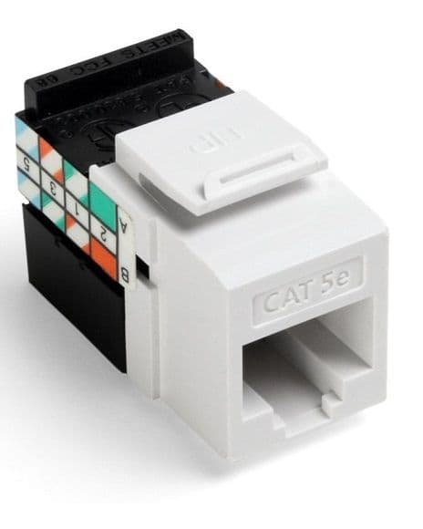 Jack Modular Ethernet Cat 5E Leviton Tipo QuickPort JACK5L