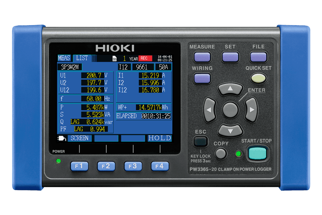 Registrador  de Energia  Multicanal Hioki PW3365-20