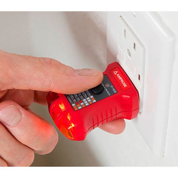 Comprobador De Tomas Amprobe ST102B