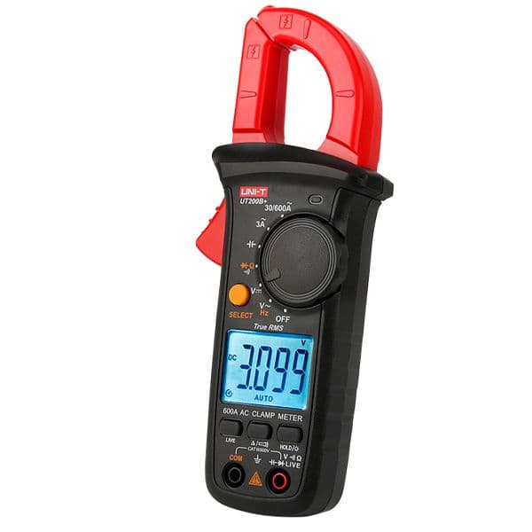 UT200B+ Pinza Amperimétrica Trms 600A AC 600V AC/DC Unit