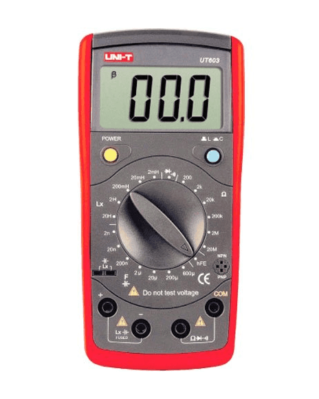 Medidor LCR Inductancia, Capacitancia y Resistencia Unit UT603