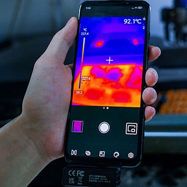 Cámara termográfica para celular IR 120×90 Unit UTI120M