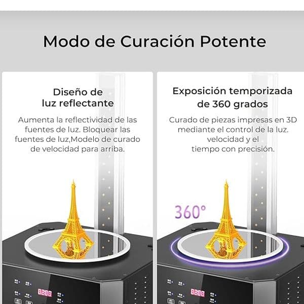UW-02 Máquina de lavado y curado Creality