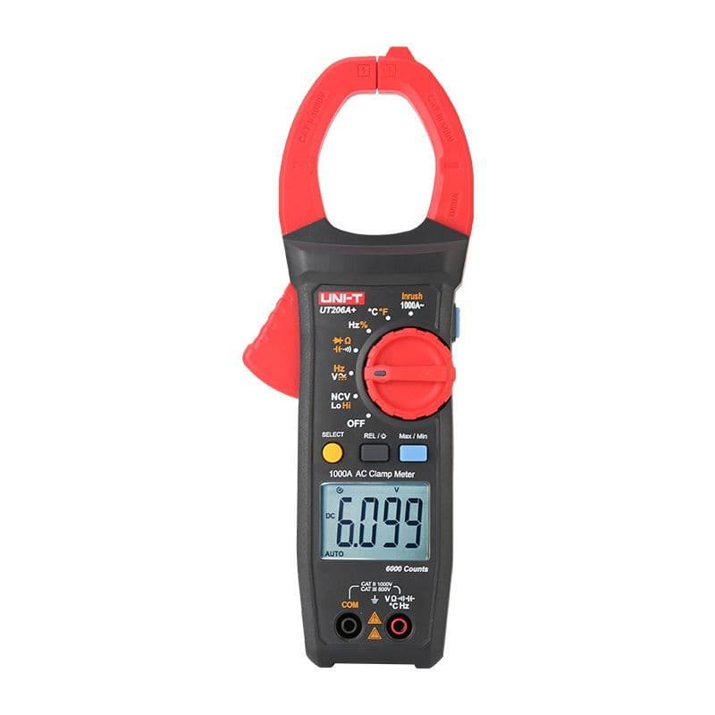 Pinza Amperimétrica 1000A Uni-Trend UT206A+ Pinza Amperimétrica 1000A Uni-Trend UT206A+