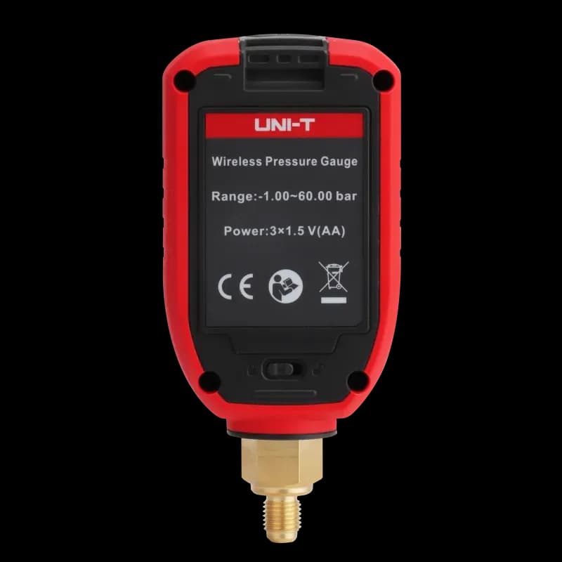 Manómetro Inalámbrico con Pinza de Temperatura Uni-Trend UT336PKIT Manómetro Inalámbrico con Pinza de Temperatura Uni-Trend UT336PKIT