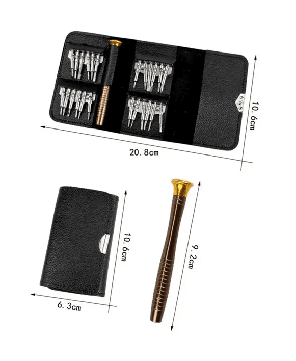 Kit De Herramientas De Precisión 25 En 1 Para Reparación Electronica KITPER25EN1 Kit De Herramientas De Precisión 25 En 1 Para Reparación Electronica KITPER25EN1