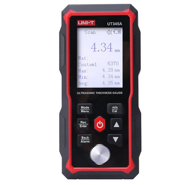 Medidor De Espesor Ultrasónico Uni-Trend UT345A Medidor De Espesor Ultrasónico Uni-Trend UT345A
