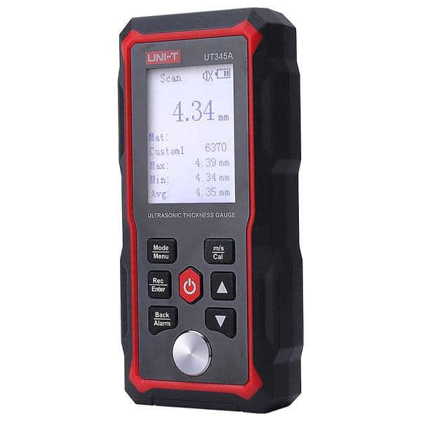 Medidor De Espesor Ultrasónico Uni-Trend UT345A Medidor De Espesor Ultrasónico Uni-Trend UT345A