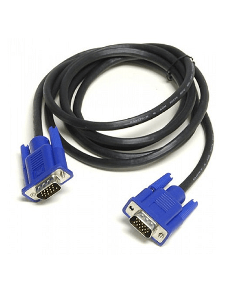 Cable VGA hembra a hembra para Monitor, Cable de vídeo d-sub, 30cm